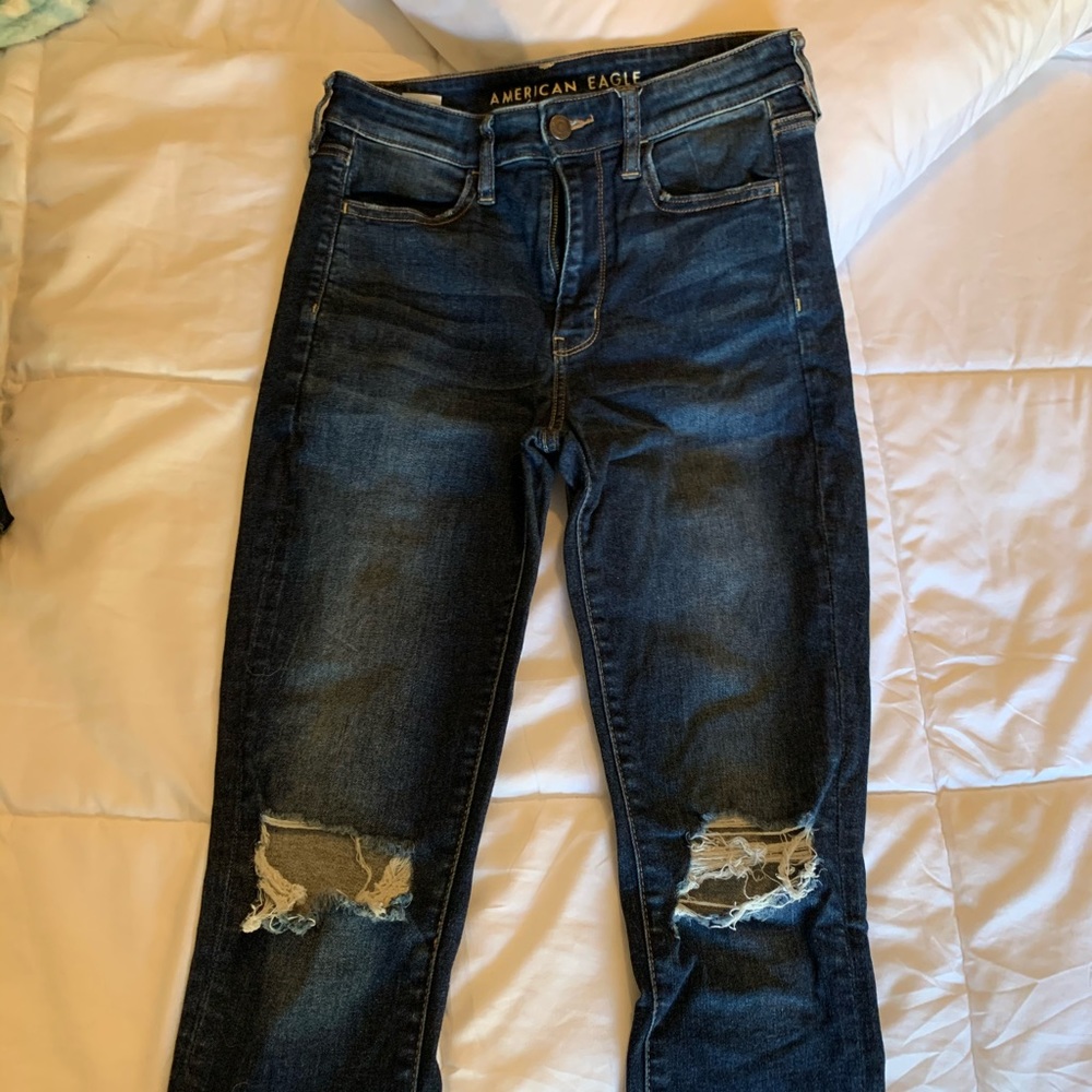 American Eagle High Rise Jegging sz 4